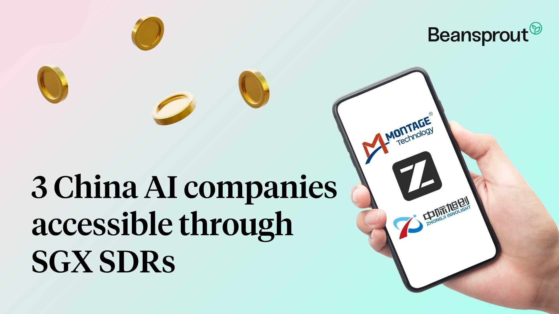 3 China AI companies accessible through SGX SDRs