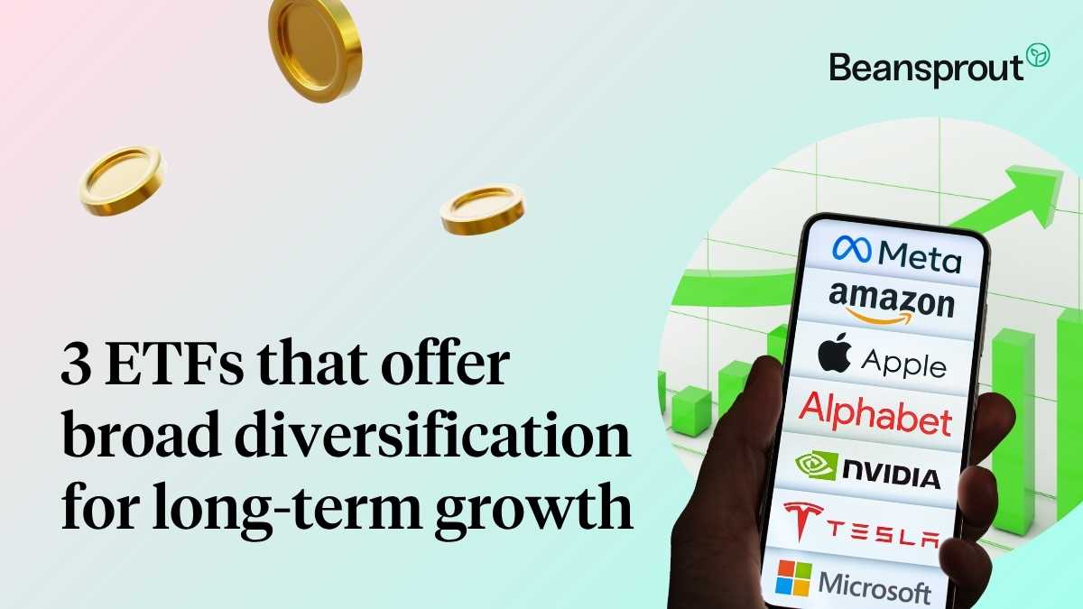3 etfs growth diversification