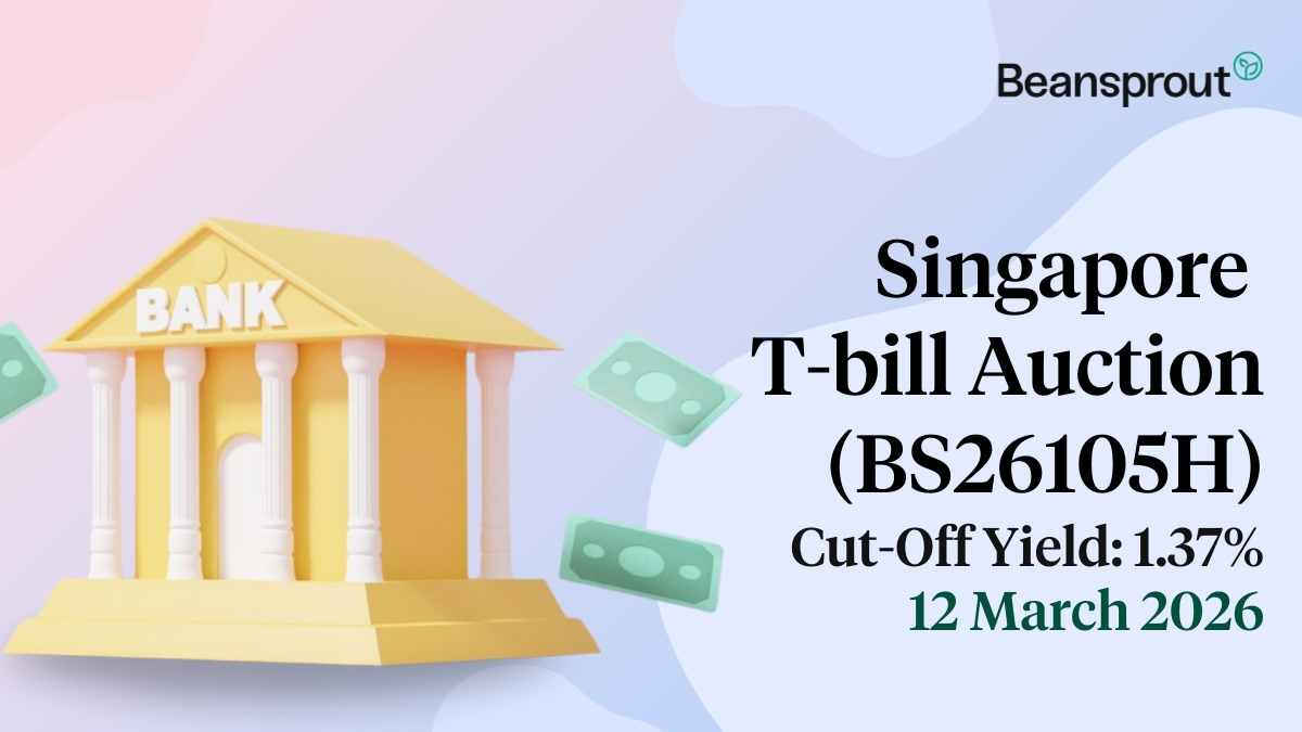 singapore 6 month t-bill auction result 12 march 2026