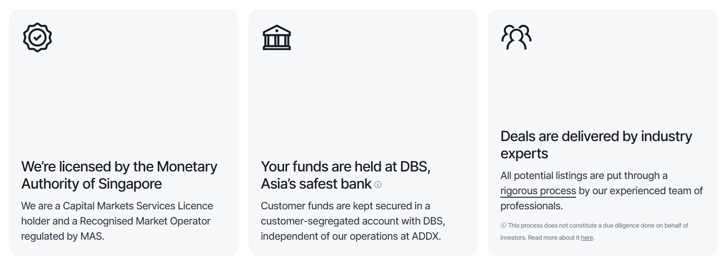 ADDX MAS licensed with funds held in DBS