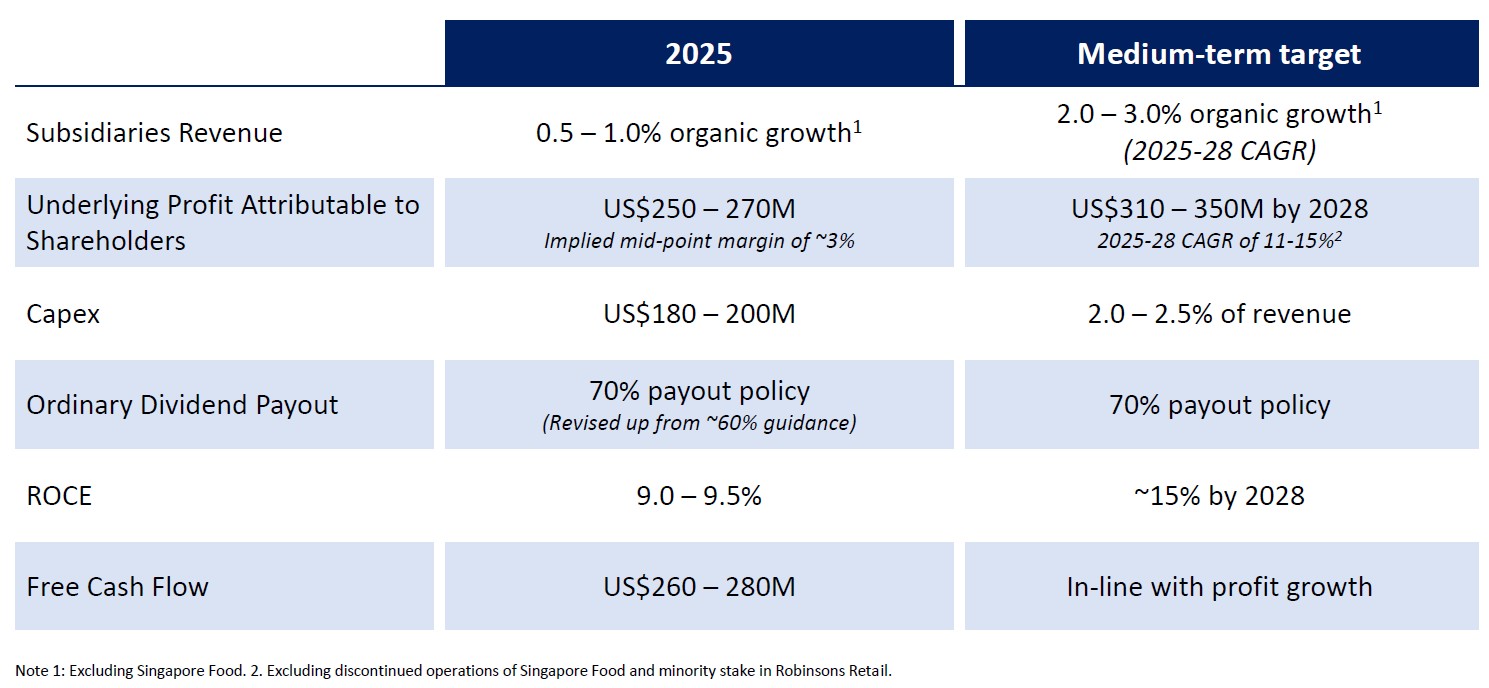 DFI 2025 Group Financial Outlook