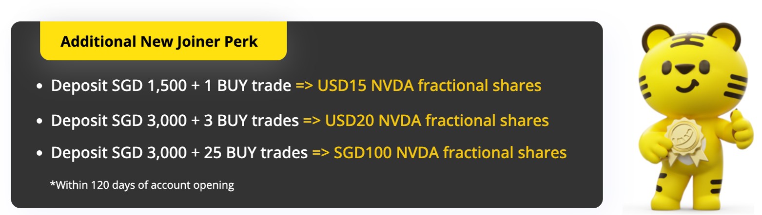 Exclusive Beansprout Tiger Broker new user promo rewards