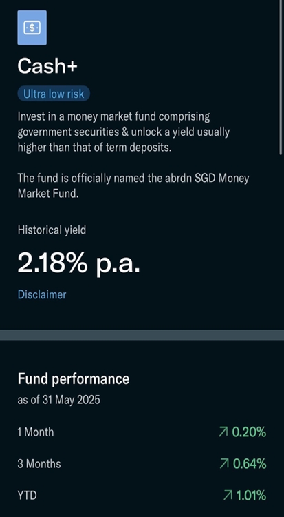 TrustInvest Cash+