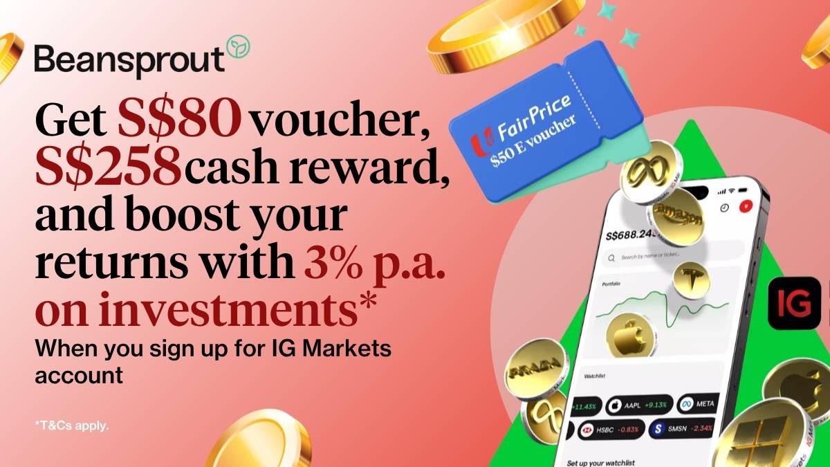 IG Markets promo - April 2026