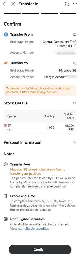 Moomoo app Simplifies Stock Transfers