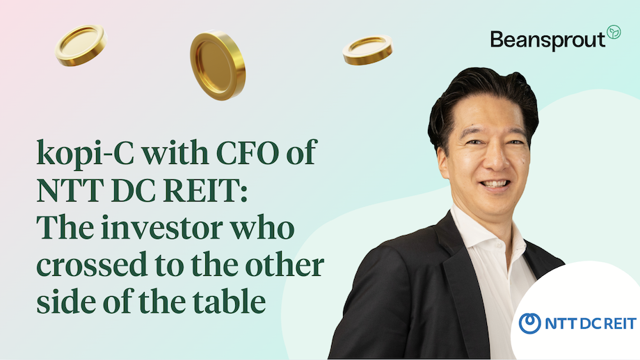 kopi-C with CFO of NTT DC REIT: The investor who crossed to the other side of the table
