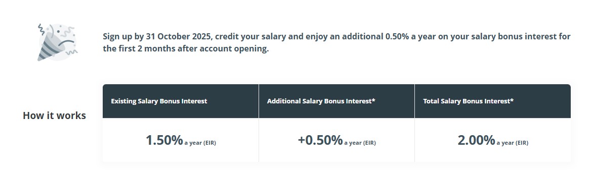 OCBC 360 Sign Up Bonus Interest Promotion Oct 2025