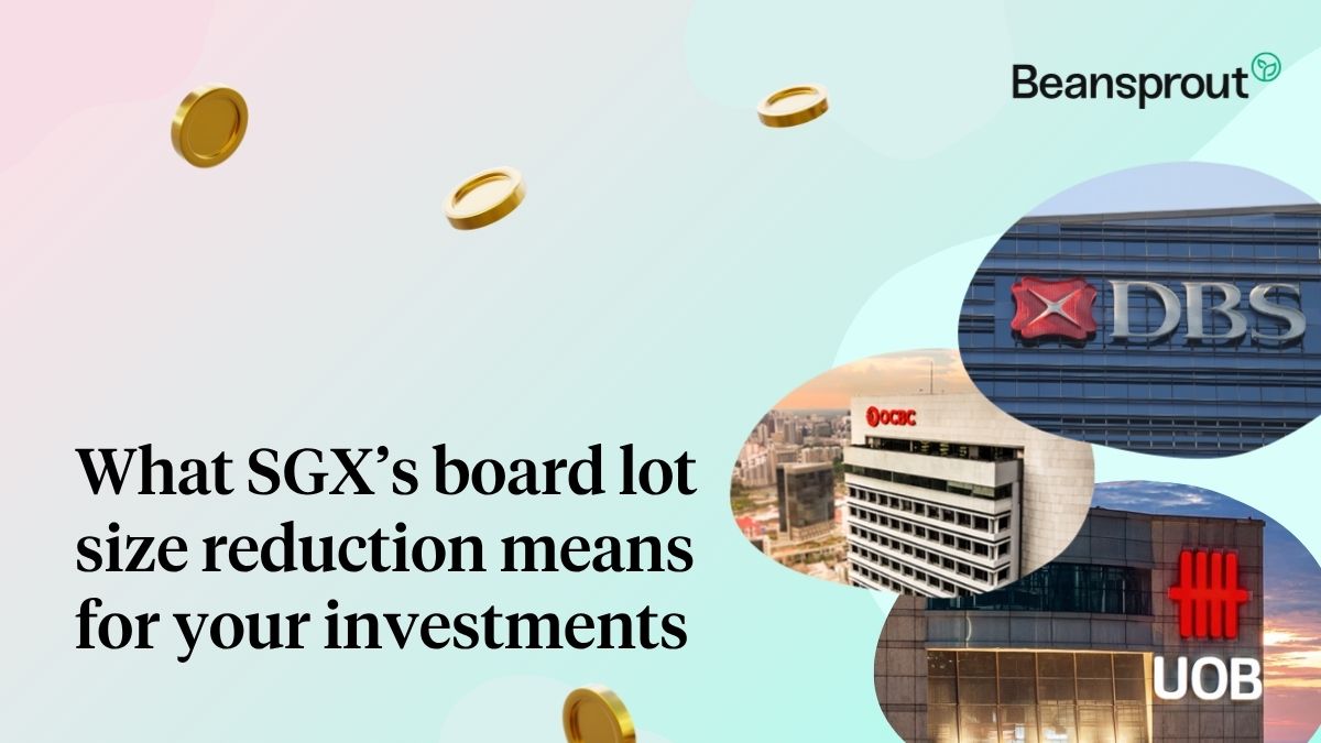 SGX board lot size reduction What it means for buying DBS, UOB, OCBC and other blue chip stocks