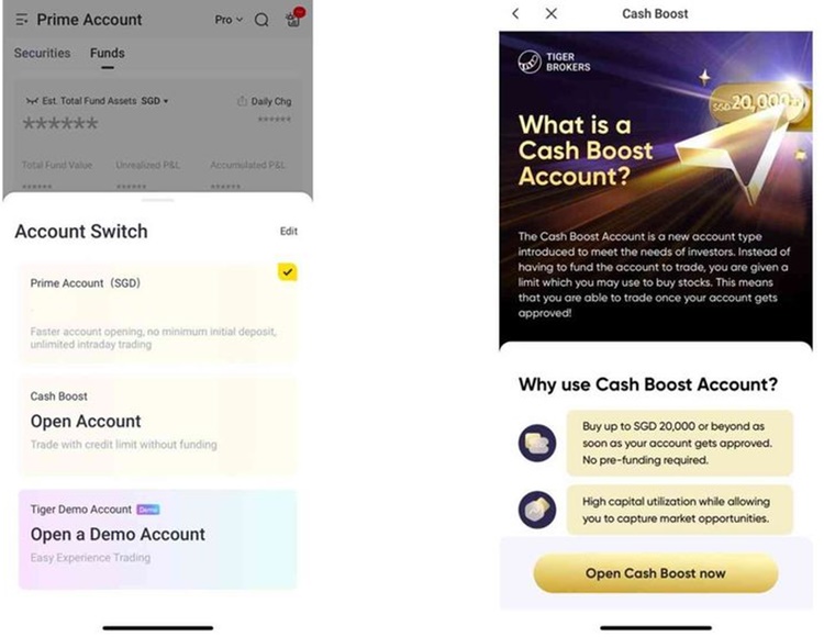 Tiger Brokers Enables Trading With Cash Boost