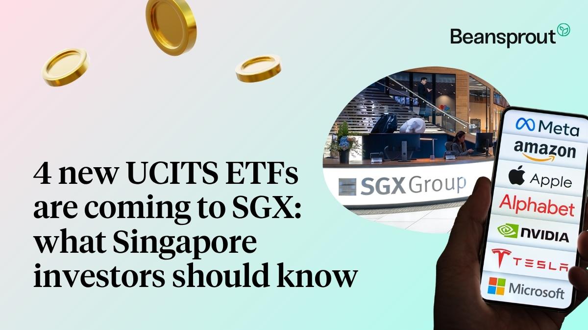 4 new UCITS ETF soon to list on SGX