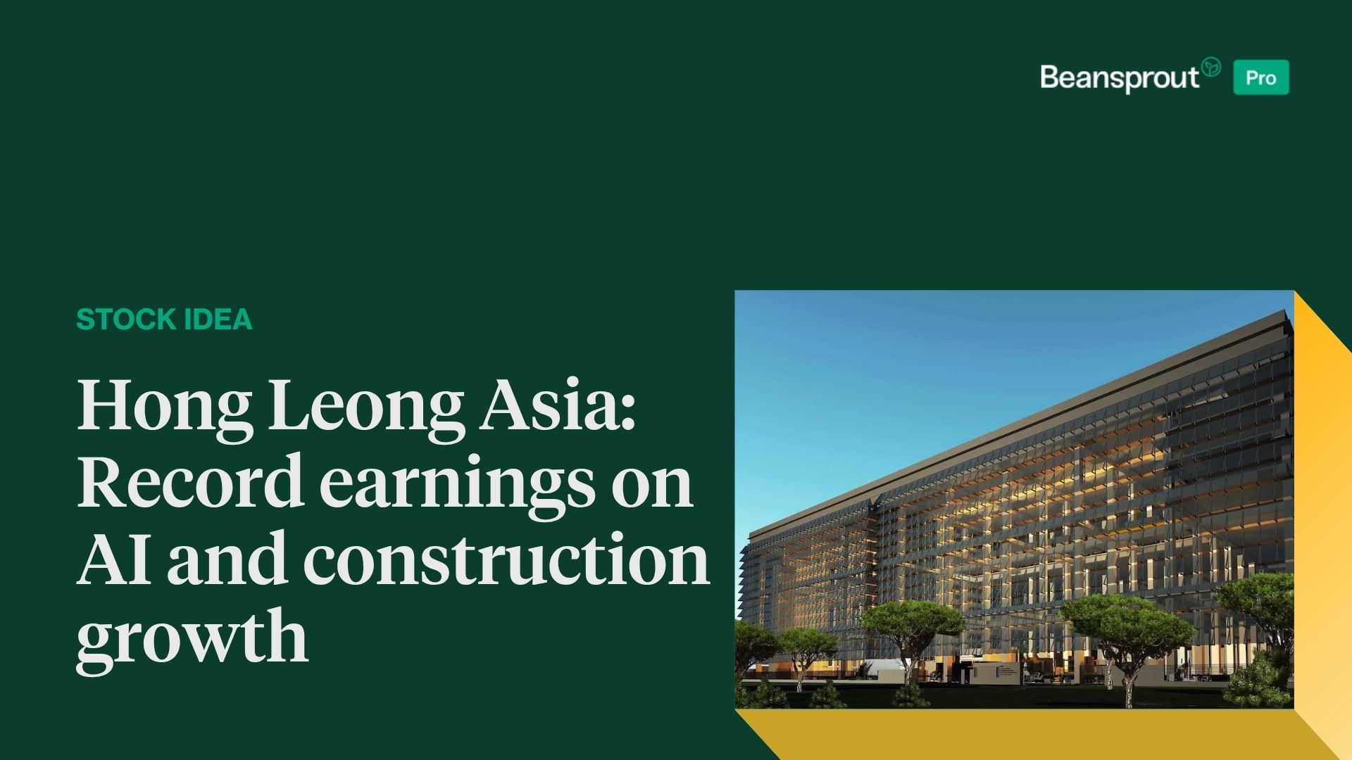 Hong Leong Asia: Record earnings on AI and construction growth