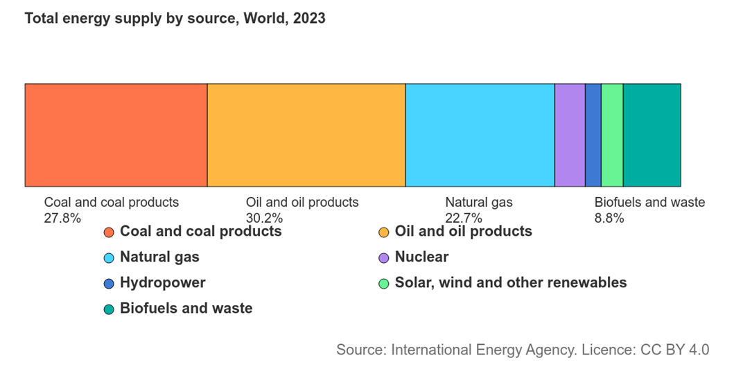 Global Energy Mix 2023 Overview