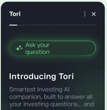 eToro Tori Your AI Investing Companion