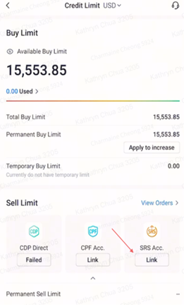 Linking and trading with CPF or SRS made simple