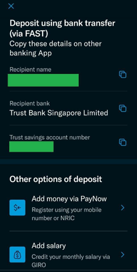 Funding Your TrustInvest Account