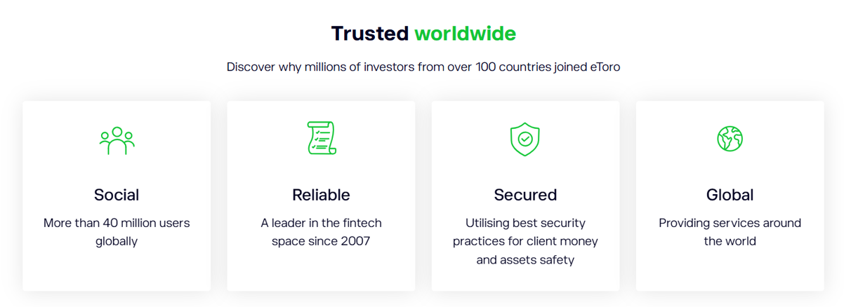 eToro Supports a Global Investor Base