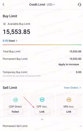 Quick process to start CPF and SRS investing