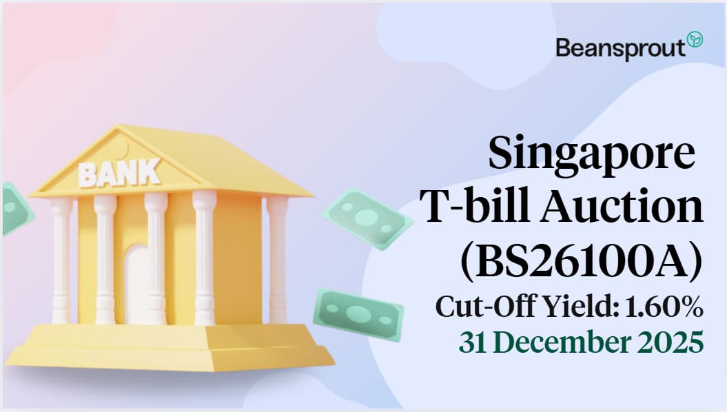 singapore Tbill Auction 31 December 2025 Results