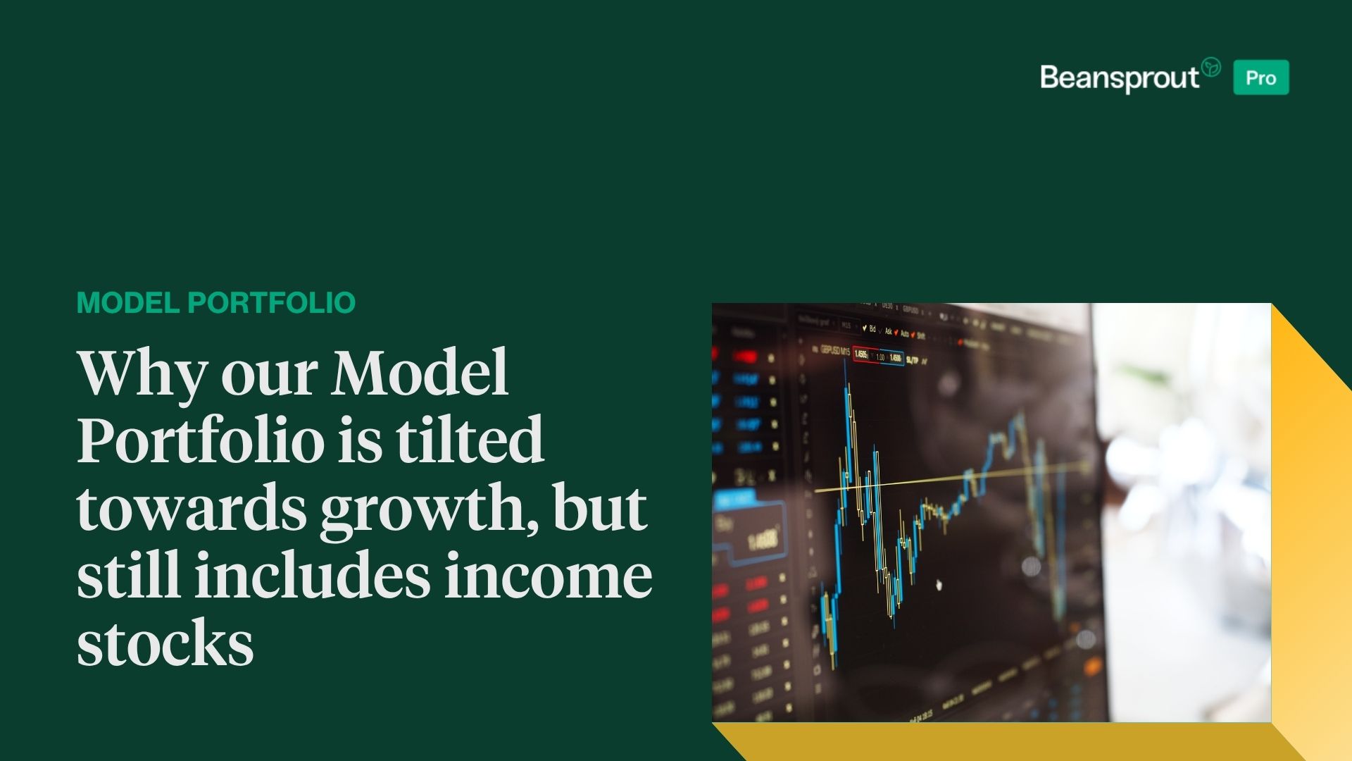 Why our Model Portfolio is tilted towards growth, but still includes income stocks