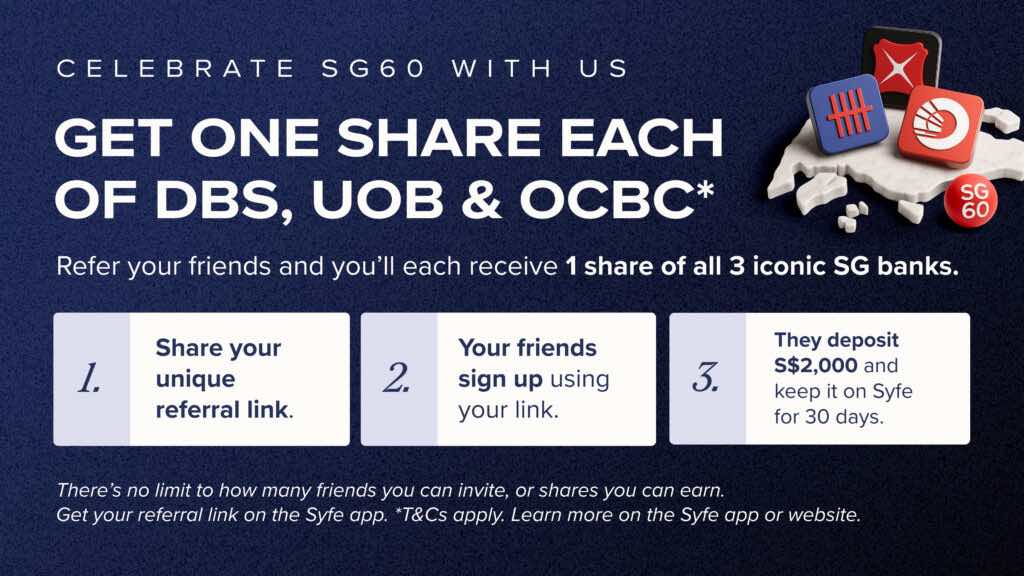 syfe sg60 promo free bank shares